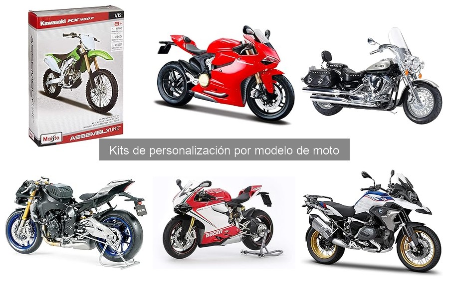 Tipos de kits de personalización para modelos de motos