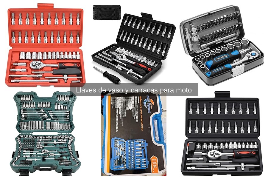 Tipos de llaves de vaso para moto: Guía completa