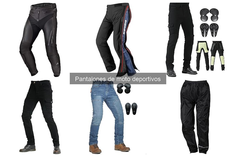 Tipos de pantalones de moto deportivos: guía completa