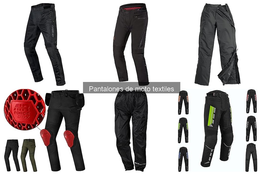 Tipos de pantalones de moto textiles: guía completa