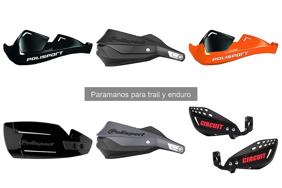 Tipos de Paramanos para Motos Trail y Enduro: Guía Completa