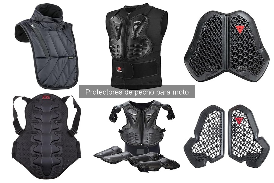 Tipos de protectores de pecho para moto: guía completa