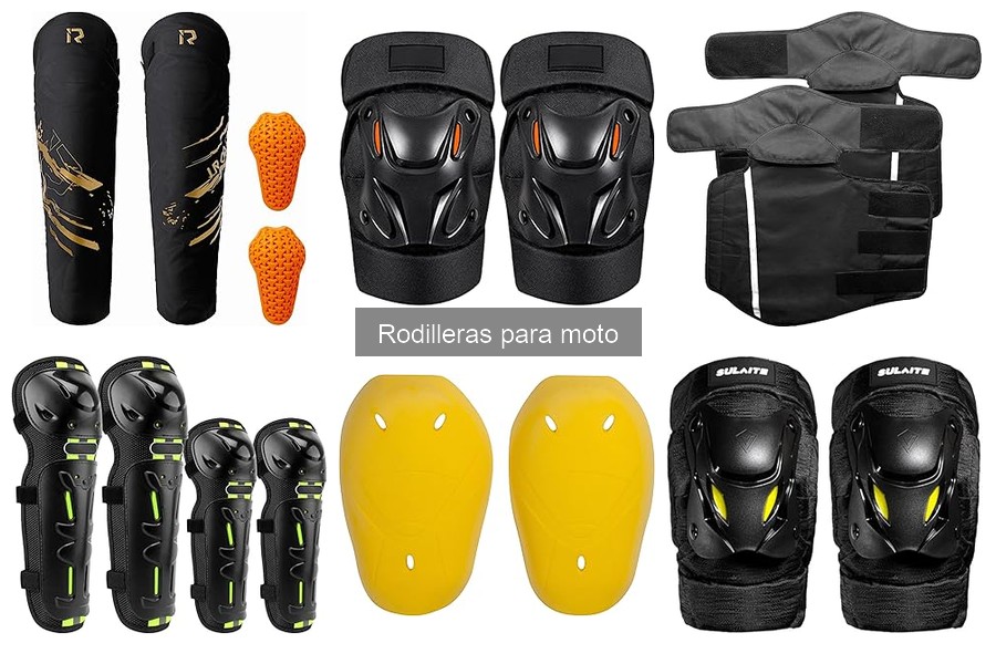 Tipos de rodilleras para moto: guía completa de opciones
