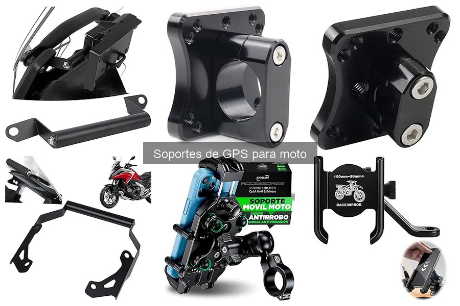 Tipos de soportes de GPS para moto: ventajas y usos