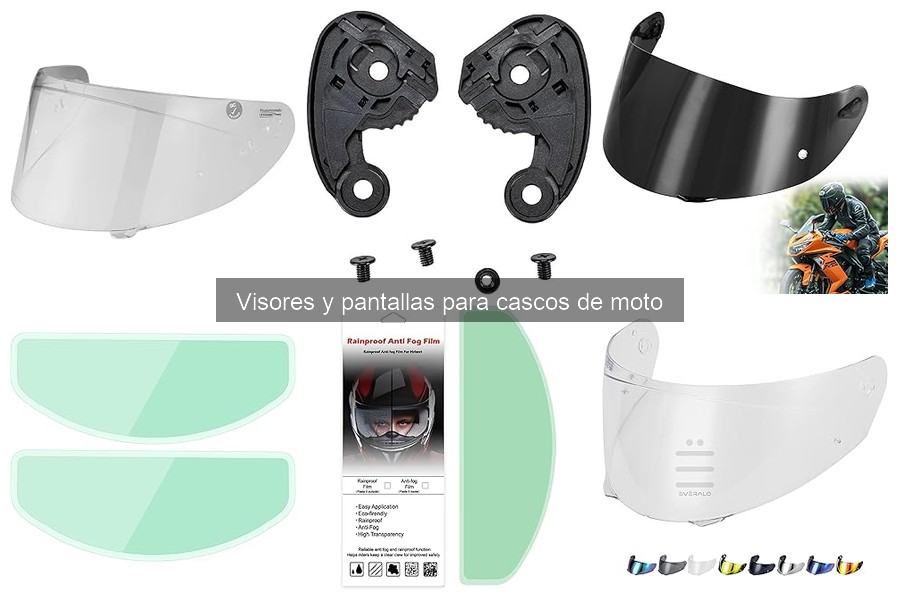 Tipos de visores para cascos de moto: guía completa