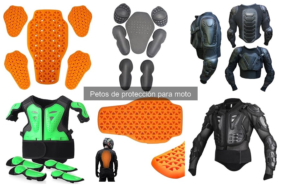 Todo sobre los petos de protección para moto: seguridad esencial