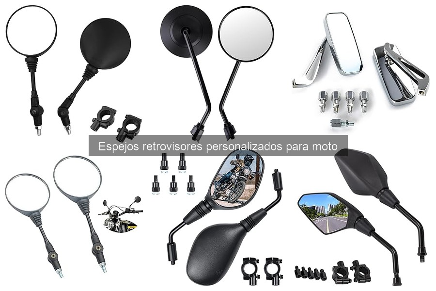 Ventajas de Espejos Retrovisores Personalizados para Moto