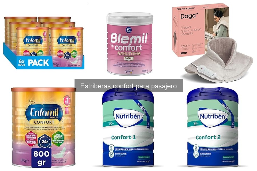 Ventajas de las estriberas confort para pasajero