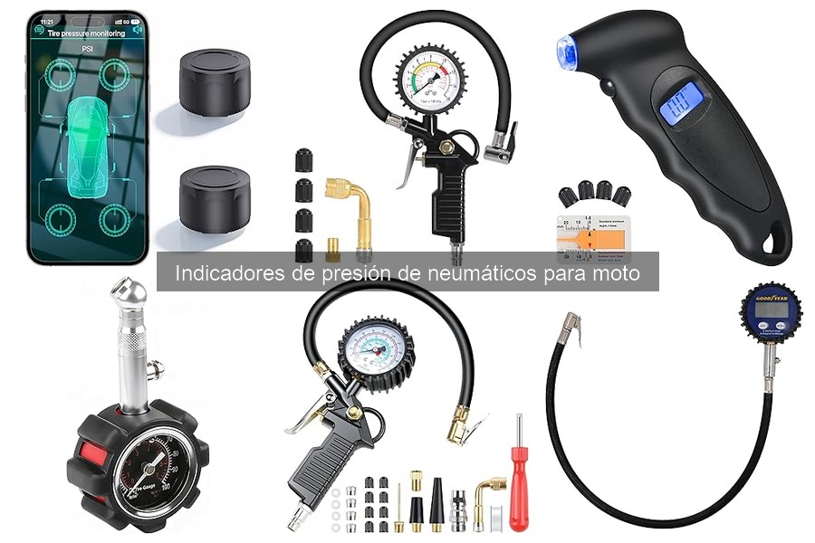 Ventajas de los indicadores de presión de neumáticos para motos