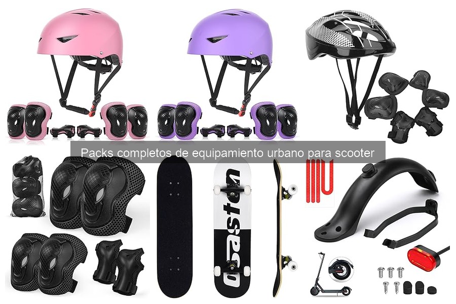 Ventajas de los Packs Completos de Equipamiento para Scooter