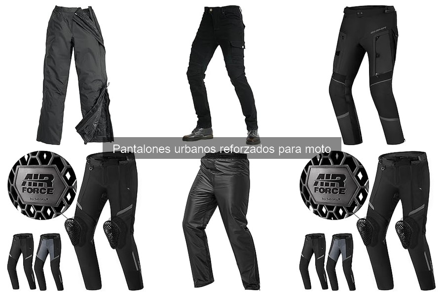 Ventajas de los Pantalones Urbanos Reforzados para Moto