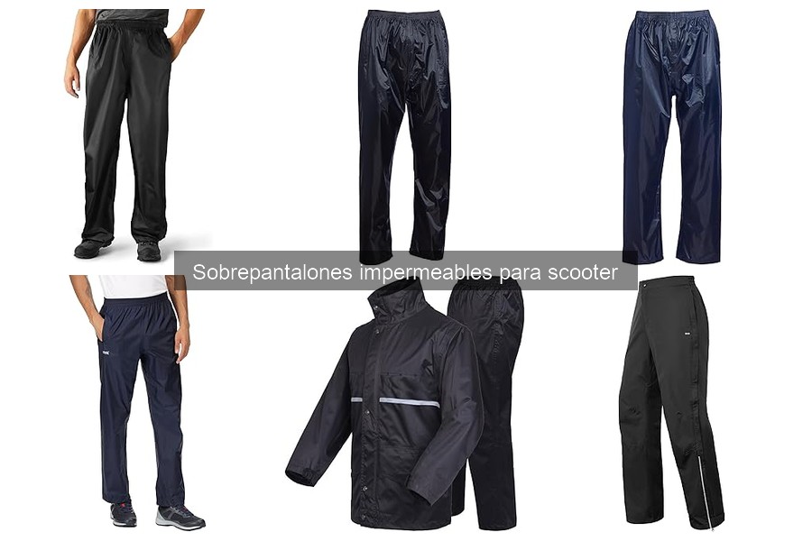 Ventajas de los sobrepantalones impermeables para scooter