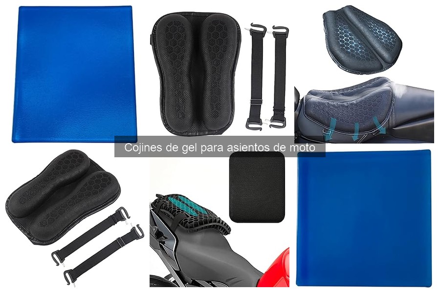Ventajas de usar cojines de gel para asientos de moto