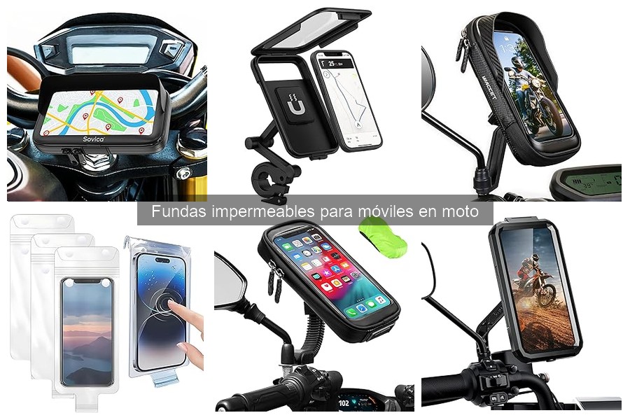 Ventajas de usar fundas impermeables para móviles en moto