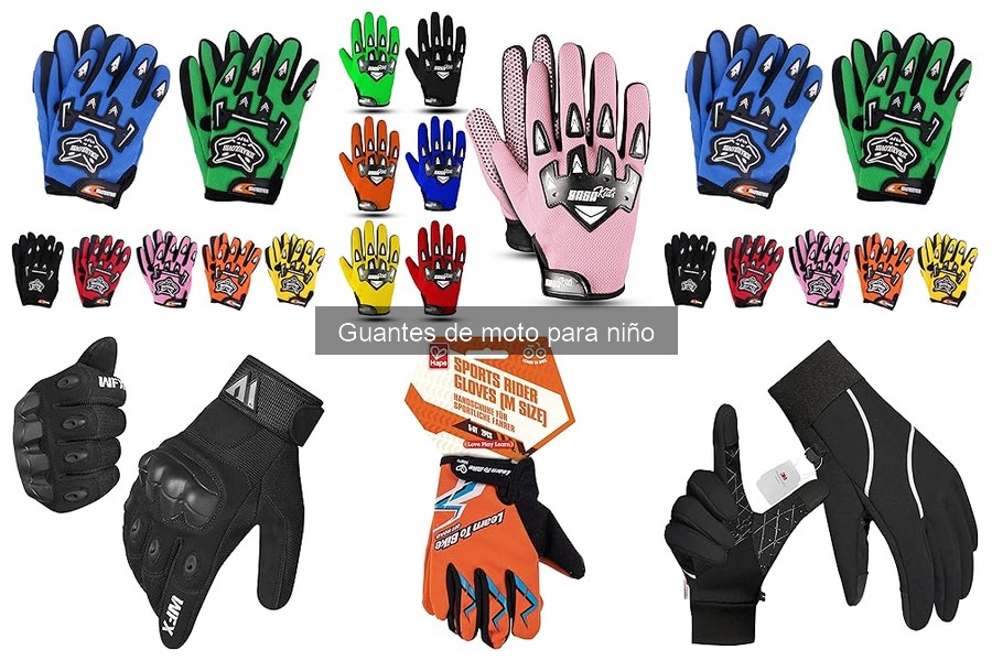 Ventajas de usar guantes de moto para niños