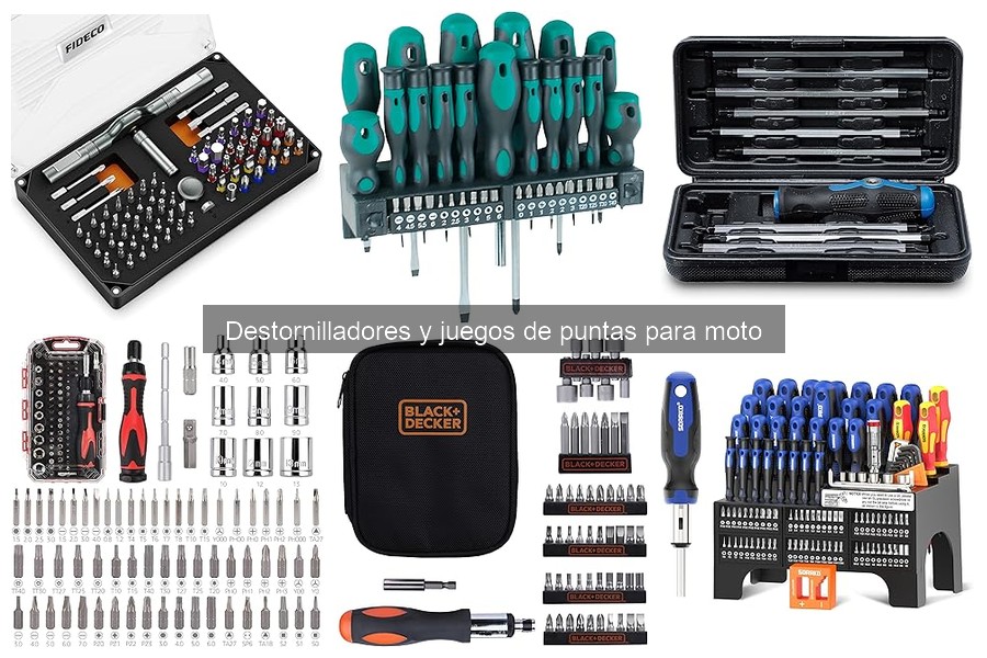 Ventajas de usar juegos de puntas intercambiables para motos