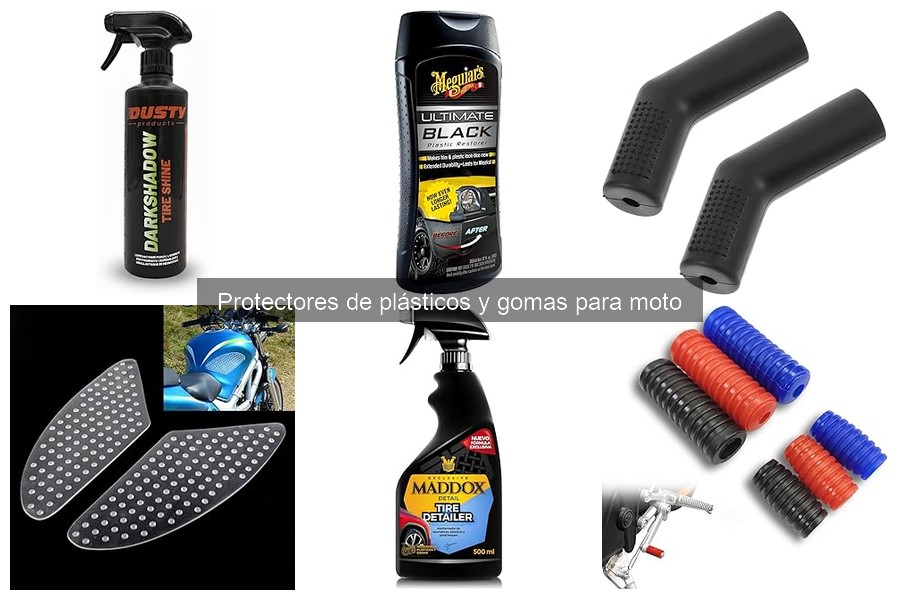Ventajas de Usar Protectores de Plásticos y Gomas para Moto