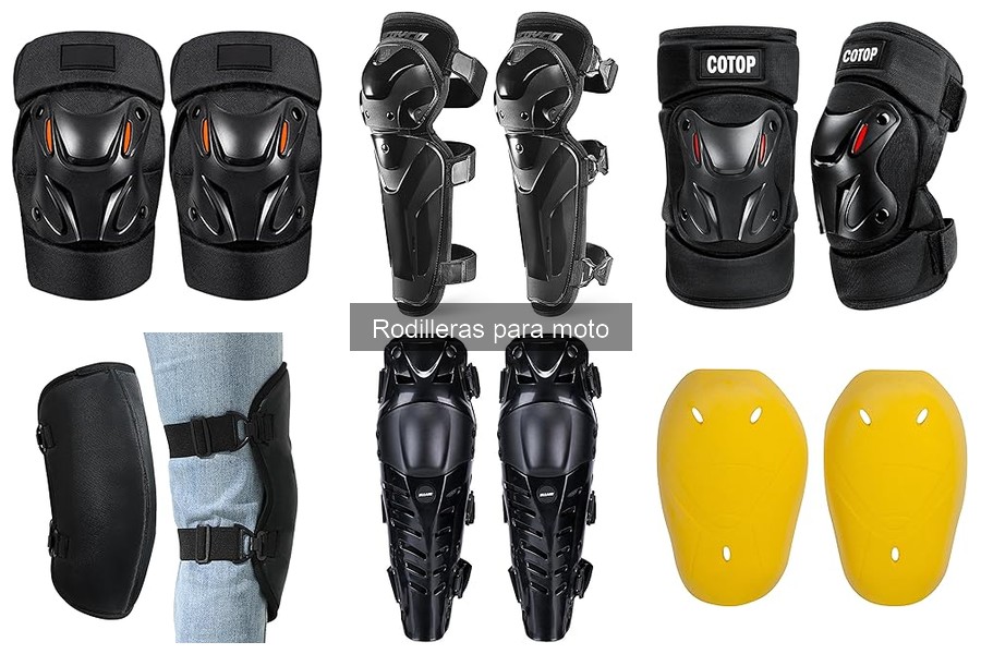 Ventajas de usar rodilleras para moto: protección y confort