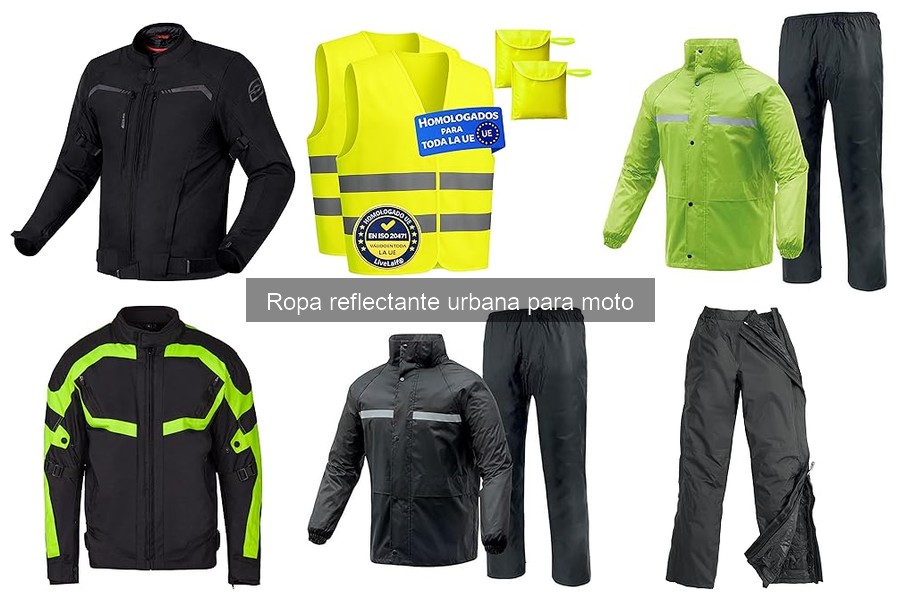 Ventajas de usar ropa reflectante urbana para motoristas