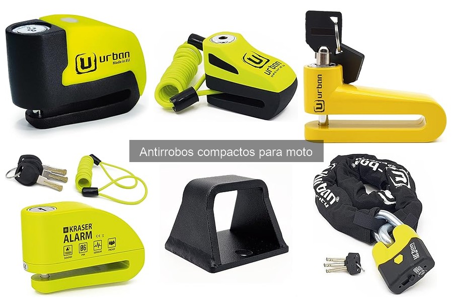 Ventajas y desventajas de antirrobos compactos para moto