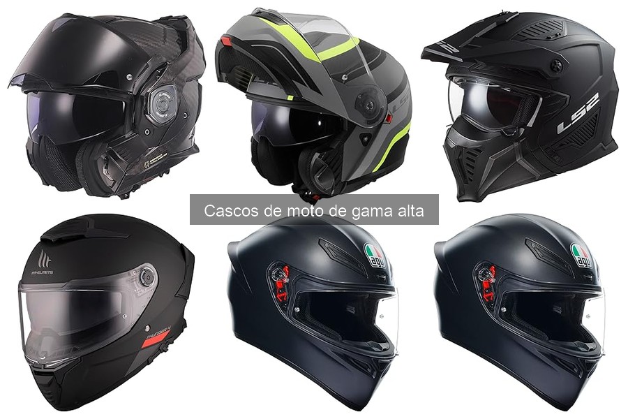 Ventajas y desventajas de cascos de moto de gama alta