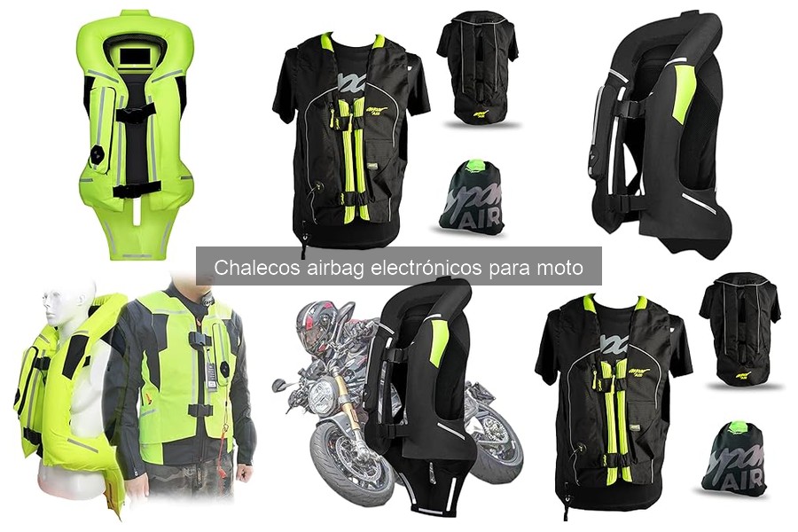 Ventajas y desventajas de chalecos airbag electrónicos para moto