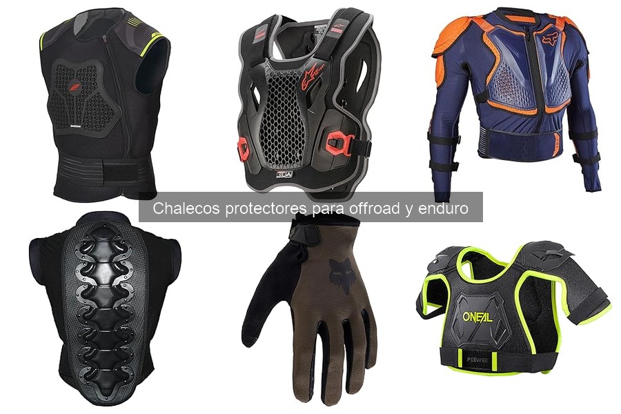 Ventajas y desventajas de chalecos protectores offroad