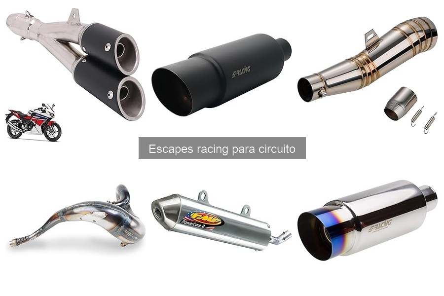 Ventajas y desventajas de escapes racing para circuito