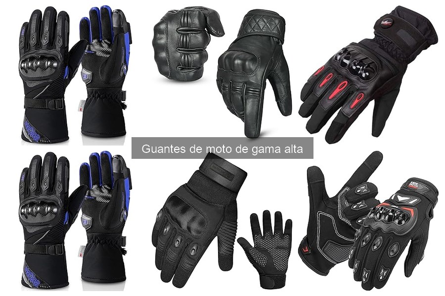 Ventajas y desventajas de guantes de moto de gama alta