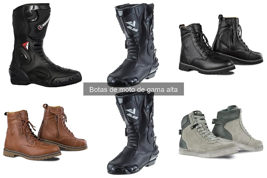 Ventajas y desventajas de las botas de moto de gama alta