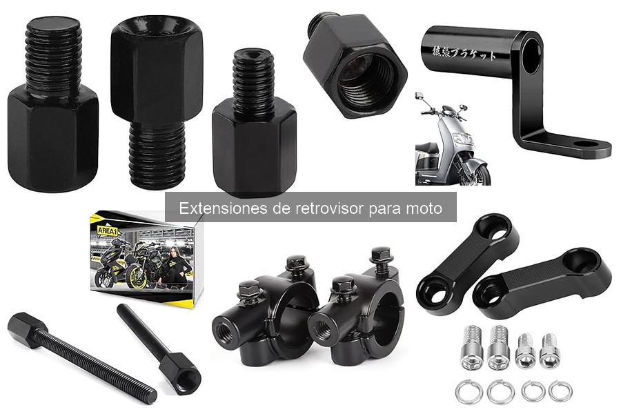 Ventajas y desventajas de las extensiones de retrovisor para moto
