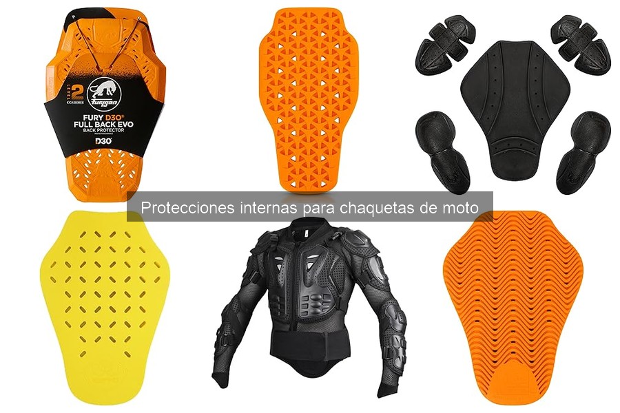 Ventajas y desventajas de las protecciones internas para chaquetas de moto