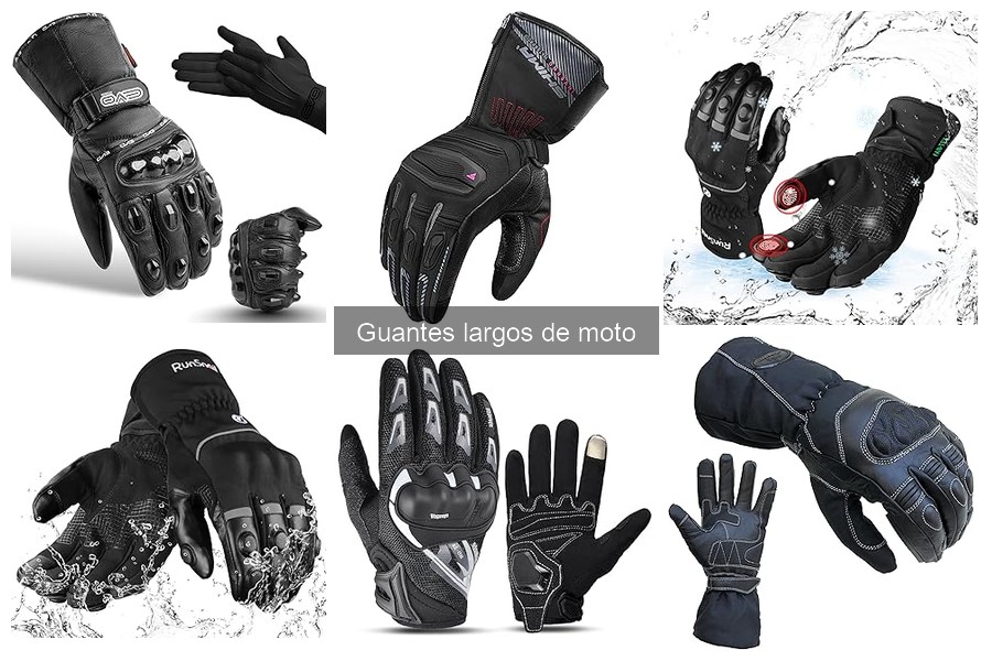 Ventajas y desventajas de los guantes largos de moto