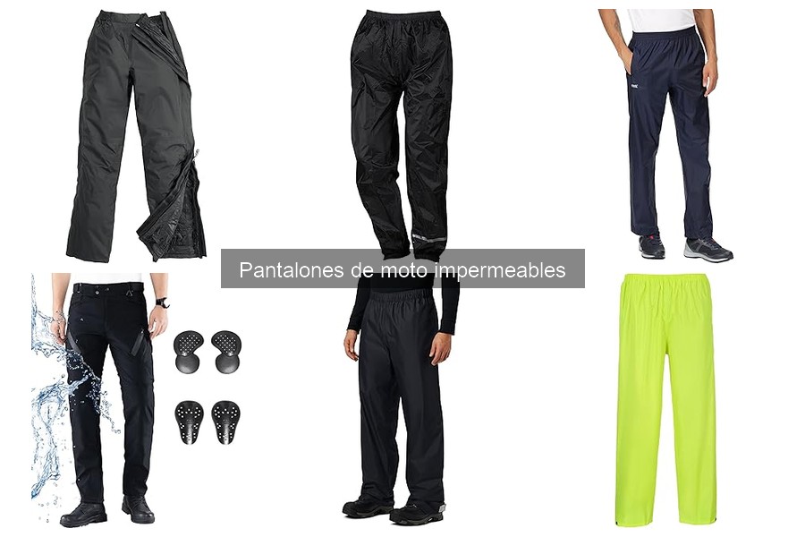 Ventajas y desventajas de los pantalones de moto impermeables