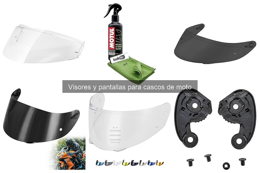Ventajas y desventajas de los visores para cascos de moto