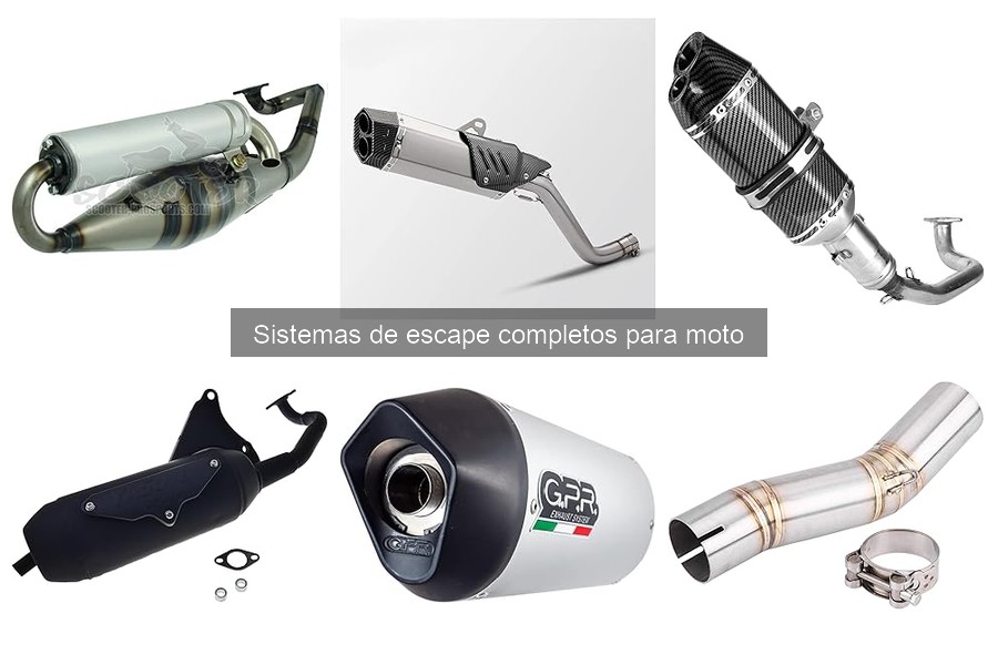 Ventajas y desventajas de sistemas de escape completos para moto