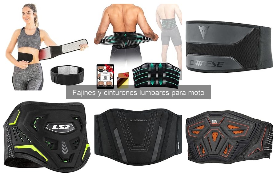 Ventajas y Desventajas de Usar Fajines Lumbares para Moto
